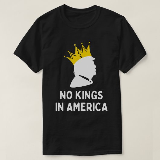 アンチトランプ王 Tシャツ (デザイン正面)