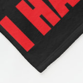 アンチトランプ私は夢の警察を逮捕するトランプ・ポリ フリースブランケット (角)