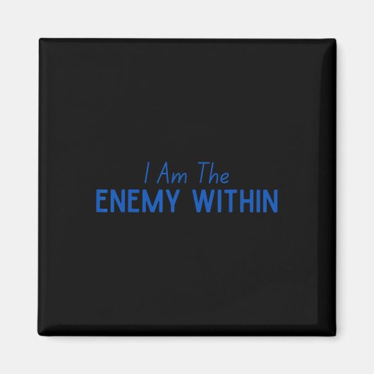 アンチトランプ翼内の民主的なカマ離れラ敵 マグネット (正面)