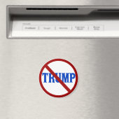 アンチトランプ赤丸X付き マグネット (インサイチュ (食洗機))