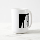 アンチトランプ2024刑務所のためのトランプ コーヒーマグカップ (正面右)