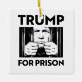 アンチトランプ セラミックオーナメント (正面)