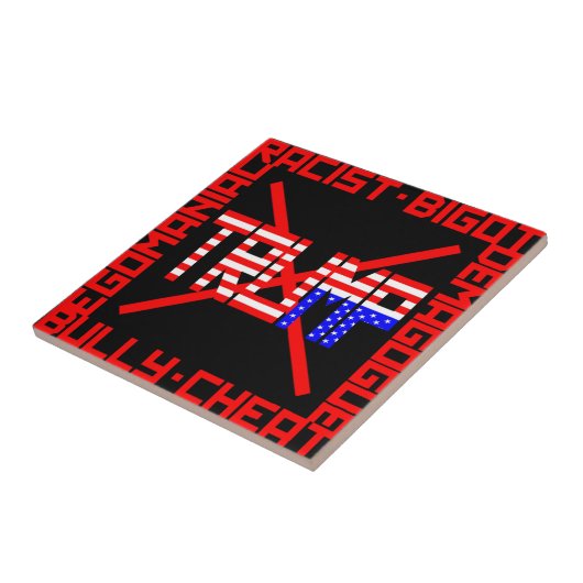 アンチトランプ タイル (側面)