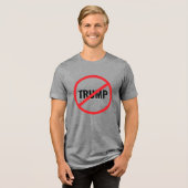 アンチトランプ トライブレンドTシャツ (正面全面)