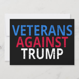 アンチトランプ – トランプに対する退役軍人
