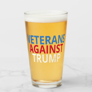 アンチトランプ – トランプに対する退役軍人 タンブラーグラス