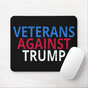 アンチトランプ – トランプに対する退役軍人 マウスパッド