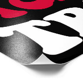 アンチトランプ – トランプIIに対する退役軍人 フォトプリント (角)