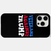 アンチトランプ – トランプIIに対する退役軍人 Case-Mate iPhoneケース (裏面 (横))