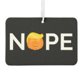 アンチトランプ – ノペハロウィーン版I カーエアーフレッシュナー (裏面)