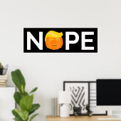 アンチトランプ – ノペハロウィーン版I ポスター (ホームオフィス)