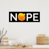 アンチトランプ – ノペハロウィーン版I ポスター (キッチン)