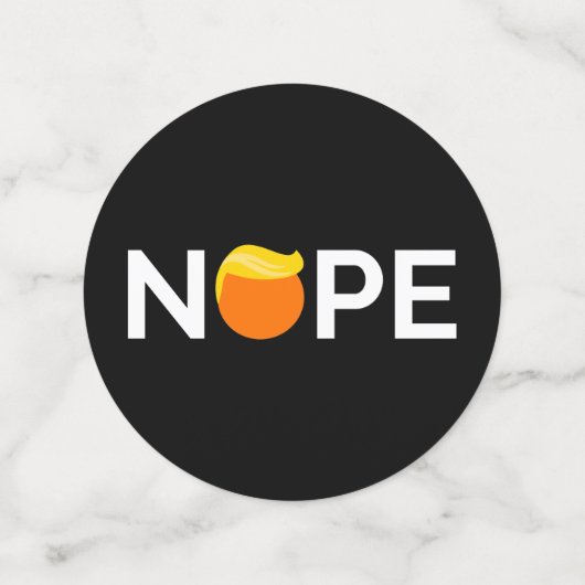 アンチトランプ – ノーペ版 コンフェッティ (ミディアム裏面)