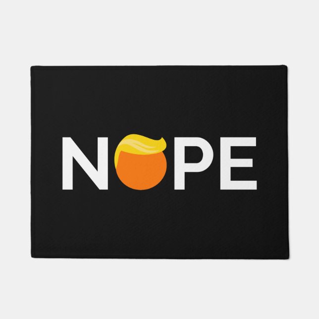 アンチトランプ – ノーペ版 ドアマット (正面)