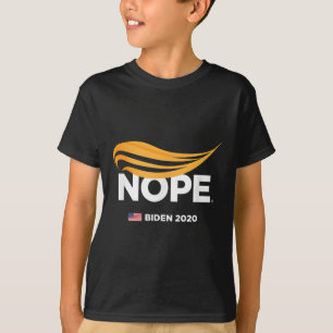 アンチトランプ、バイデン氏2020、トランプNo、 Tシャツ