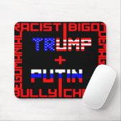 アンチトランプ+プーチン マウスパッド (マウス)