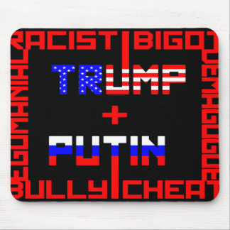 アンチトランプ+プーチン マウスパッド
