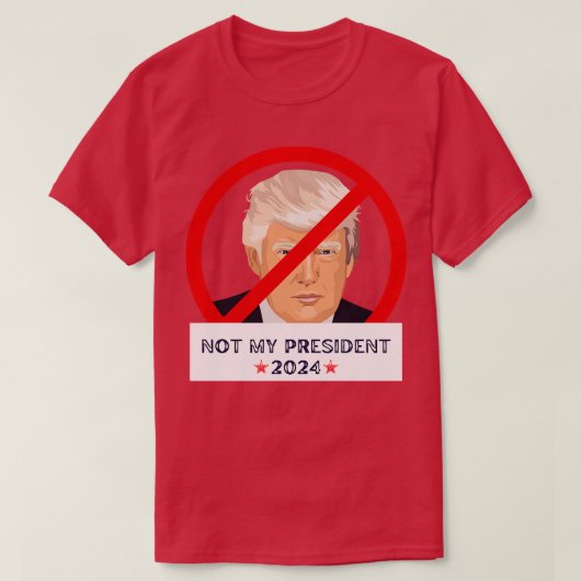 アンチトランプ Tシャツ (デザイン正面)