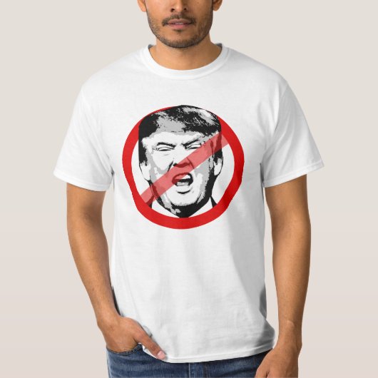 アンチトランプ – - Tシャツ (正面)