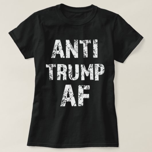 アンチトランプAfは彼の大統領を弾劾.png Tシャツ (デザイン正面)