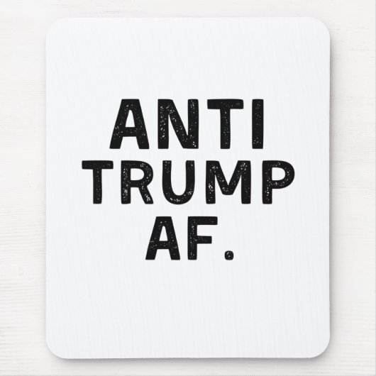アンチトランプAFアメリカ民主主義 マウスパッド (正面)