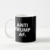 アンチトランプAf コーヒーマグカップ (左)