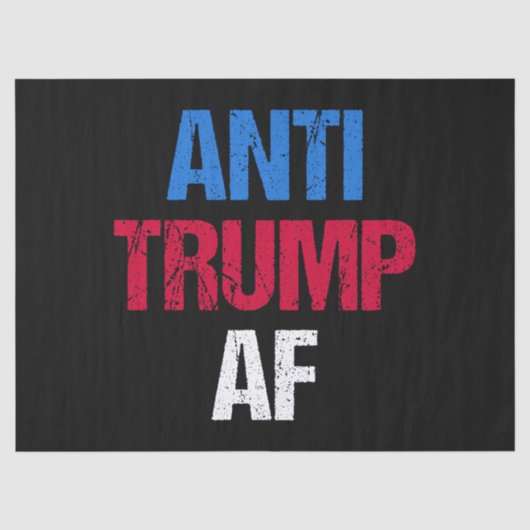 アンチトランプAF I 薄葉紙 (正面)
