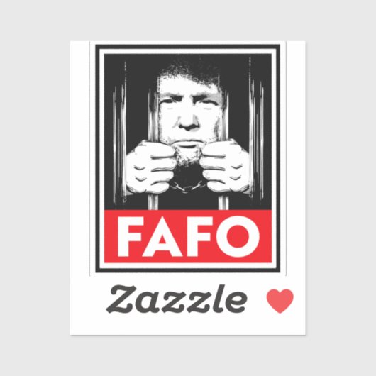 アンチトランプFAFO シール (シート)