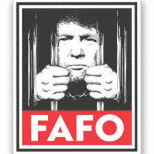 アンチトランプFAFO シール