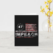 アンチトランプInfach 47トランプ第47代大統領 カード (黄色い花)