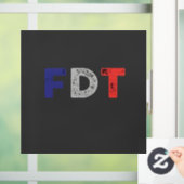 アンチトランプMaga FDTレジスタデモクラシーレトロ ウィンドウサイン (ホーム)