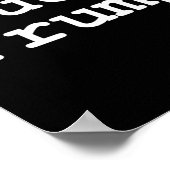 アンチトランプTタックフランプ ポスター (角)