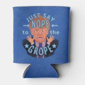 アンチドナルドトランプ2024グルーペへの選挙無料 缶クーラー (正面)