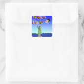 アンチドナルド・トランプ投票民主党員バイデン氏・ハリス2020 スクエアシール (バッグ)