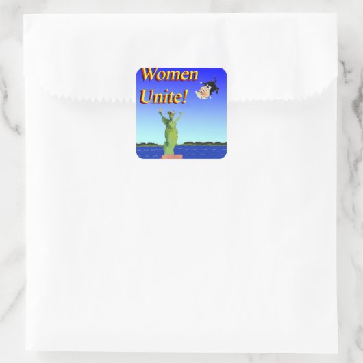 アンチドナルド・トランプ投票民主党員バイデン氏・ハリス2020 スクエアシール (バッグ)