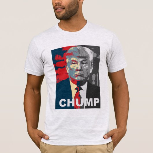 アンチドナルド・トランプ運動 | Chump 2016シャツ Tシャツ (正面)