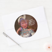 アンチドナルド・トランプ・マリー・アントワネット2016年選挙 ラウンドシール (封筒)