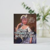 アンチドナルド・トランプ・マリー・アントワネット2020年選挙 ポストカード (スタンド正面)