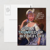 アンチドナルド・トランプ・マリー・アントワネット2020年選挙 ポストカード (正面/裏面)