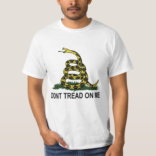 アンチバイデン氏は私を踏みつけない Tシャツ (正面)