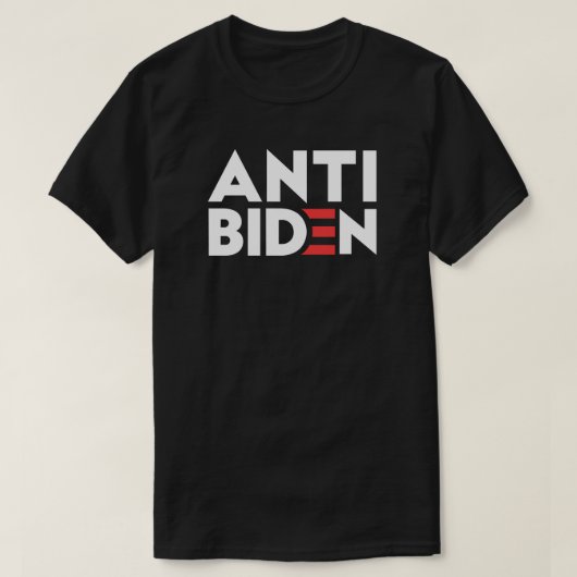 アンチバイデン氏 |アンチジョーバイデン氏 Tシャツ (デザイン正面)