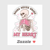 アンチバレンタインの本が私のハートビニールを破らない シール (シート)