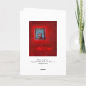 アンチバレンタインの狂牛の悲しい混乱の感情的な芸術 シーズンカード (裏面)