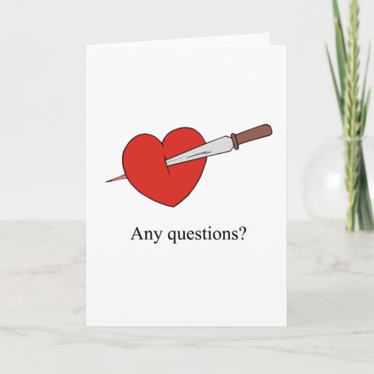 アンチバレンタインカード シーズンカード (正面)