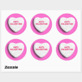 アンチバレンタインキャンディハート ラウンドシール (シート)