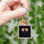 アンチバレンタインスケルトンハンドハートゴシック キーホルダー (手)