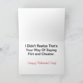 アンチバレンタインデーカードロマンチェホリック シーズンカード (内部)