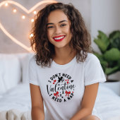 アンチバレンタイン、昼寝が必要 Tシャツ