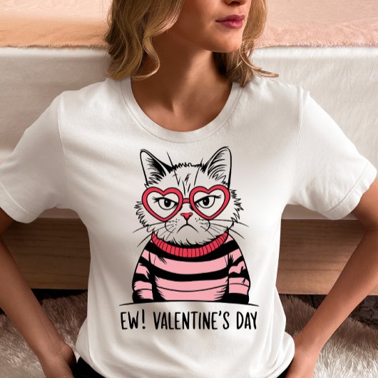 アンチバレンタイン 猫 Tシャツ