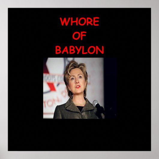 アンチヒラリー2016 ポスター (正面)